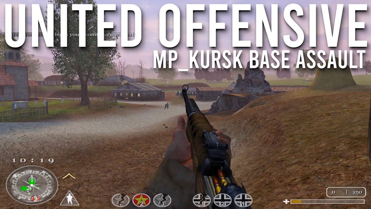 Call of Duty United Offensive Multiplayer In 2021 Mp_Kursk Base Assault | 4K