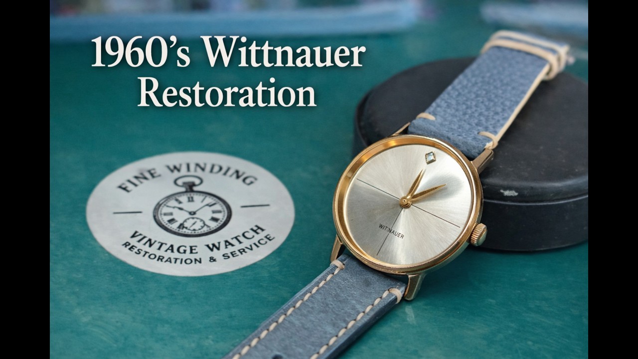 1960s Wittnauer Restoration | Vintage Watch Service