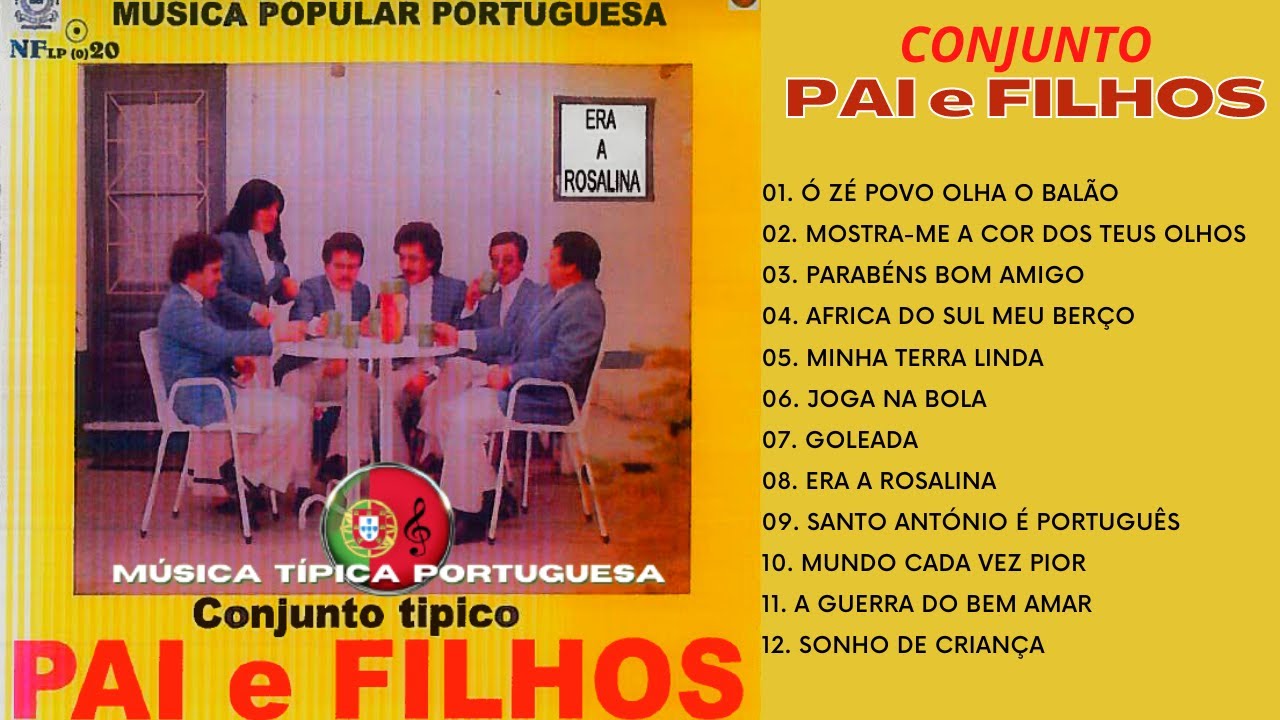 Conjunto PAI e FILHOS - Álbum 