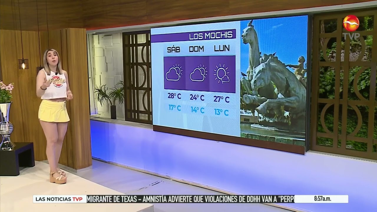 Clima con Marisol Dovala 😍  | Reporte extendido fin de semana con La chica del clima TVP
