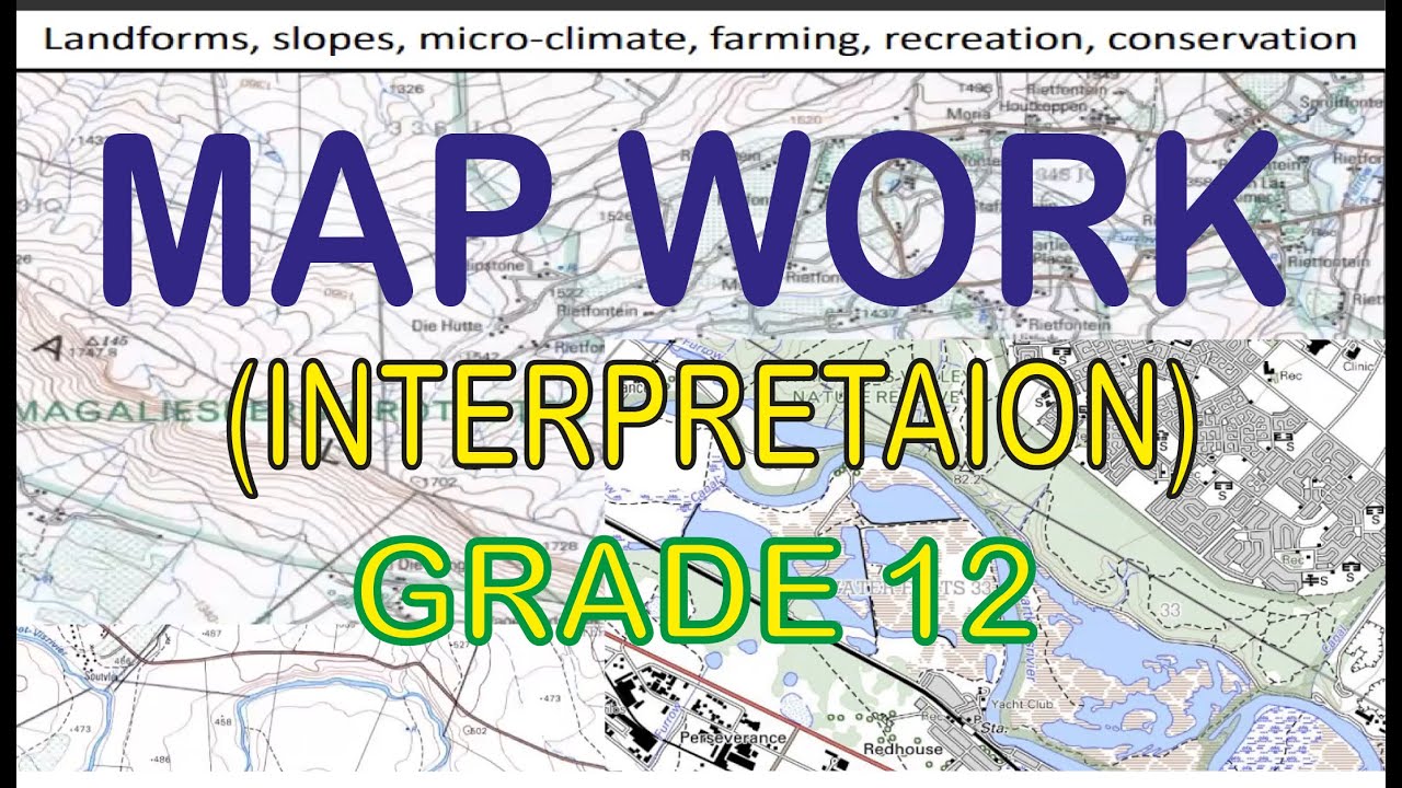 РАБОТА С КАРТОЙ: ИНТЕРПРЕТАЦИЯ КАРТЫ: ГЕОГРАФИЯ 12 КЛАССА [THUNDEREDUC] #mapwork