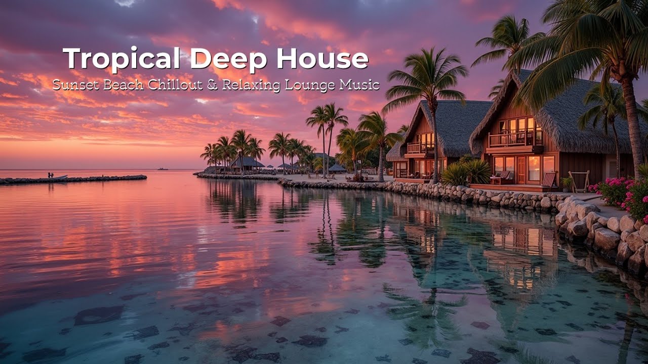 Тропический Deep House Mix 2026 ~ Sunset Beach Chillout & Relaxing Lounge Music