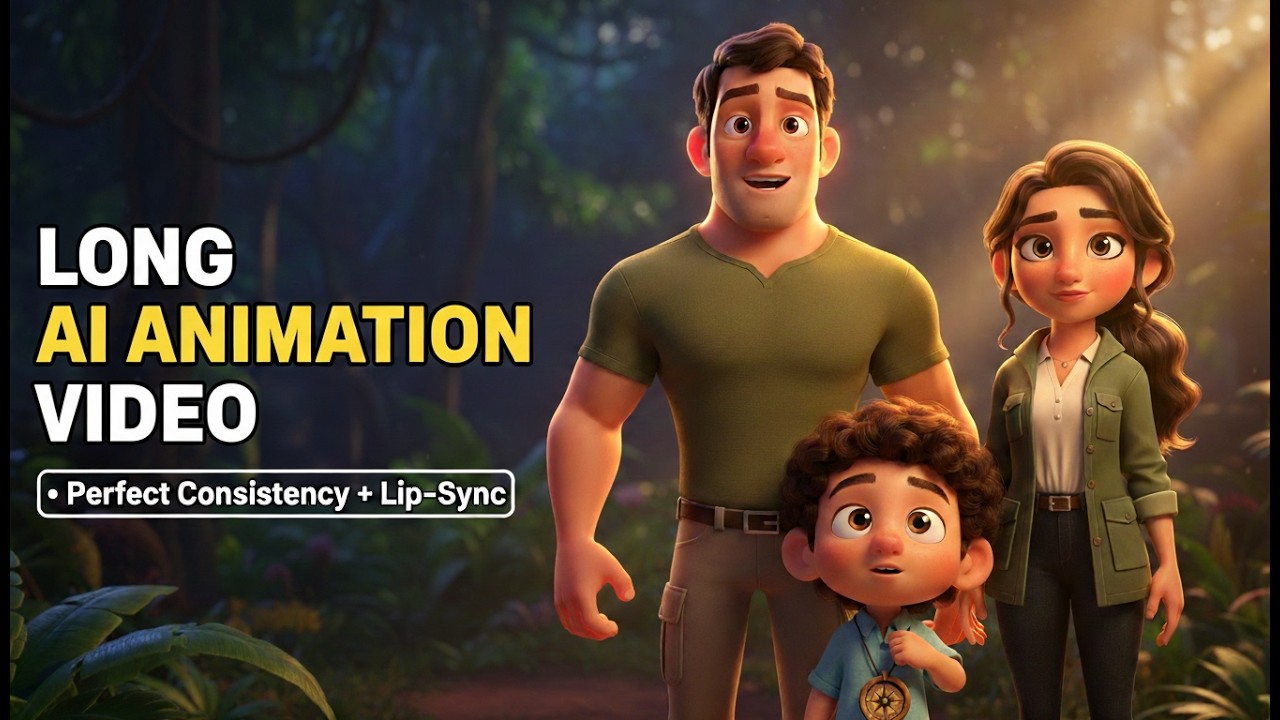 Build a Scalable AI Animation System (Step-by-Step Free Workflow)