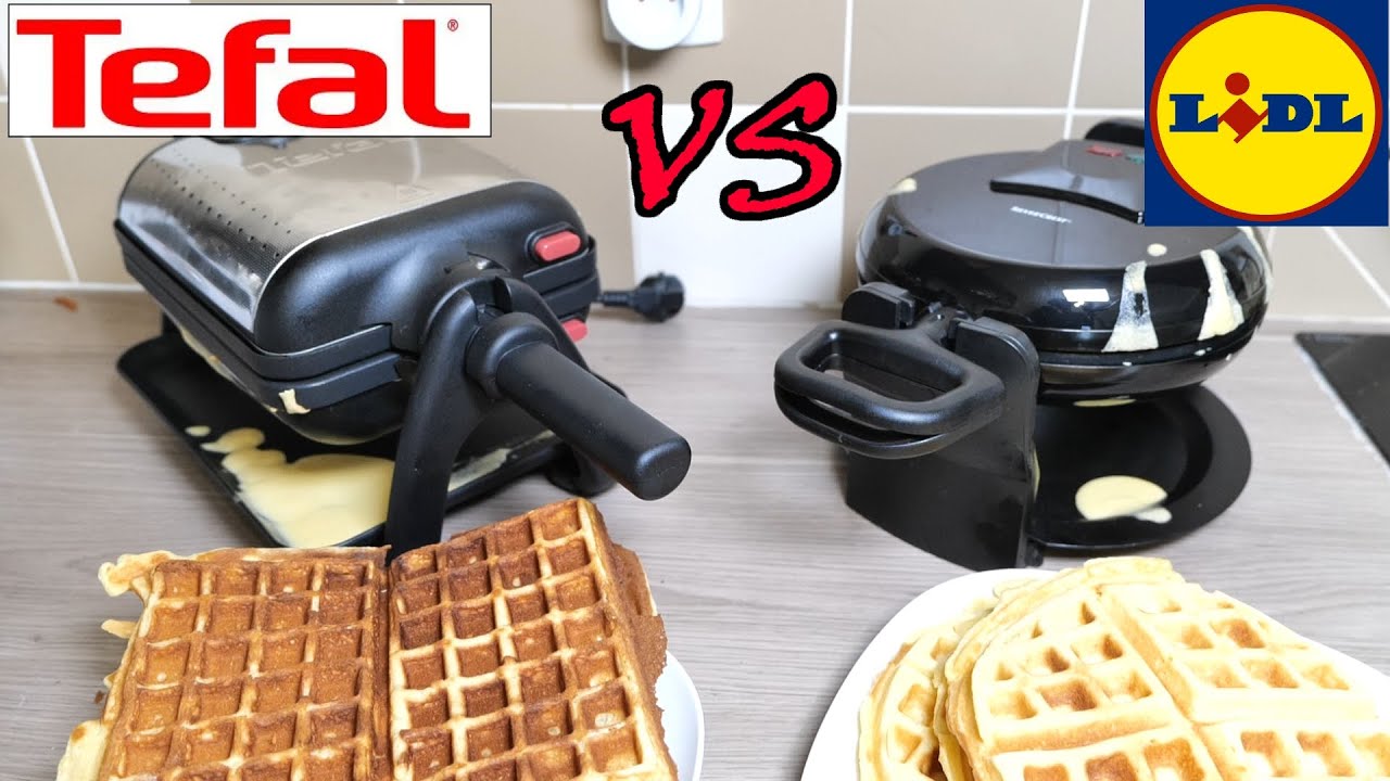 TEFAL vs LIDL Вращающаяся вафельница 180° WM756D12 SILVERCREST sdw 1000 a1