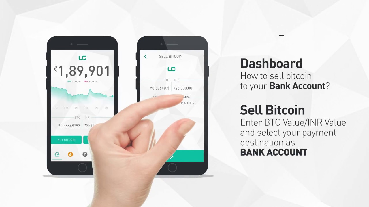 Unocoin App - Featuring Buying & Selling Bitcoin