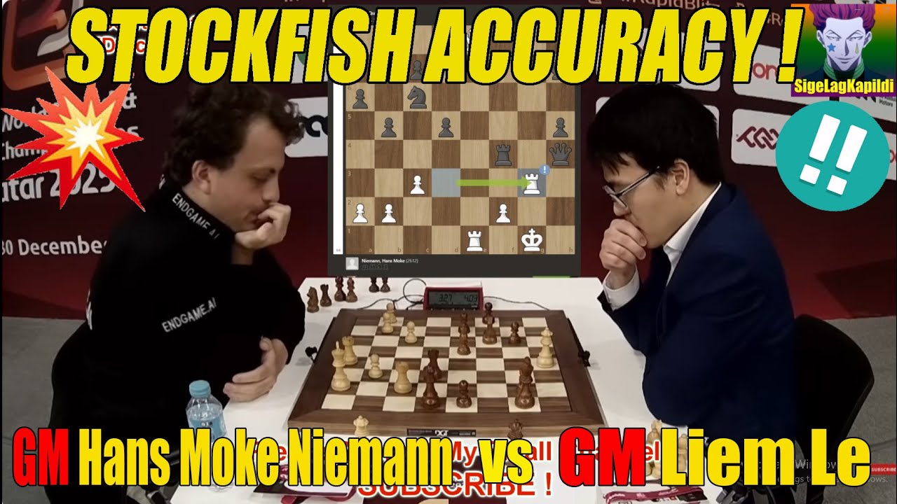 Hans Moke Niemann vs Liem Le 🔥♟️ | ROUND 8 | FIDE World Rapid Championship 2025