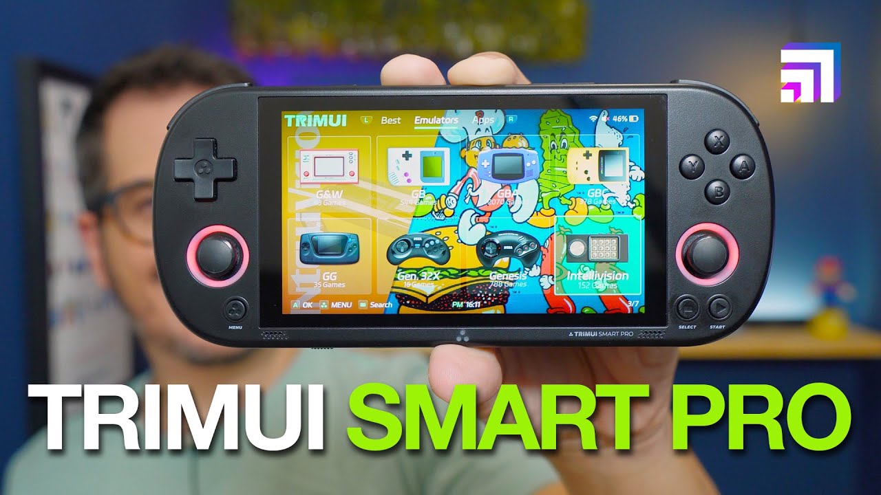 O CONSOLE PORTÁTIL PERFEITO EXISTE! TRIMUI SMART PRO - Unboxing e Avaliação
