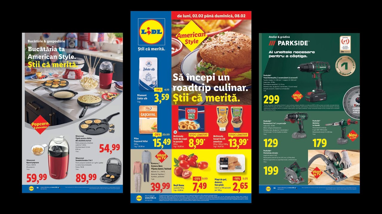 Catalog Lidl 2 Februarie - 8 Februarie 2026 - Oferte Lidl din 02.02.2026