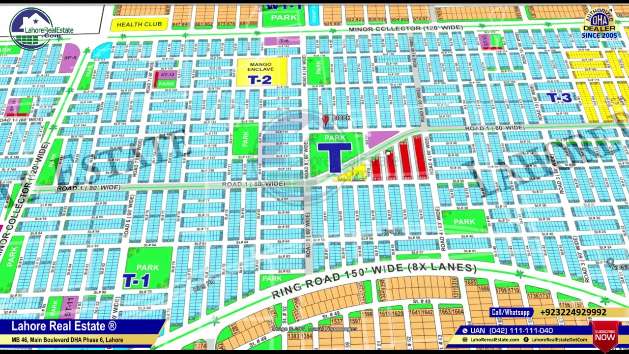 DHA Multan Map Study Series: T-Block Latest Prices & Development | Future Prospects Sep 24, 2021
