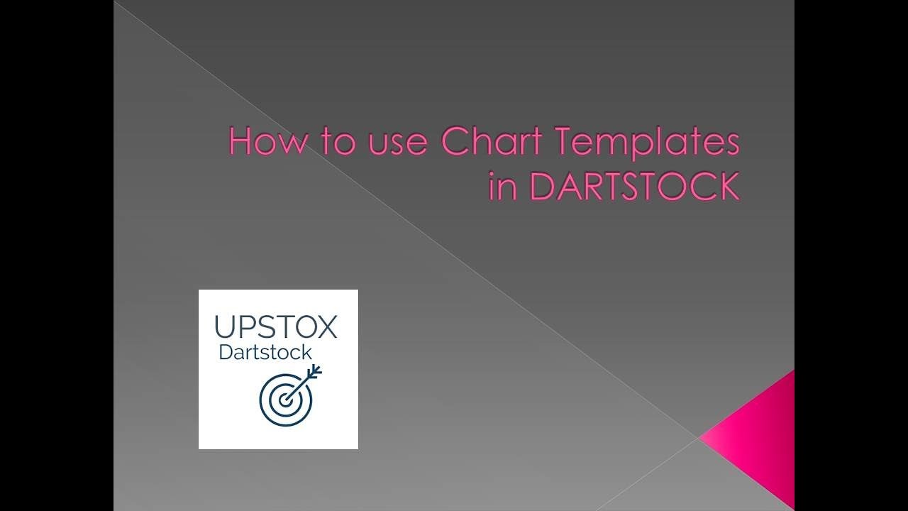 how to use chart templates in Dartstock ?