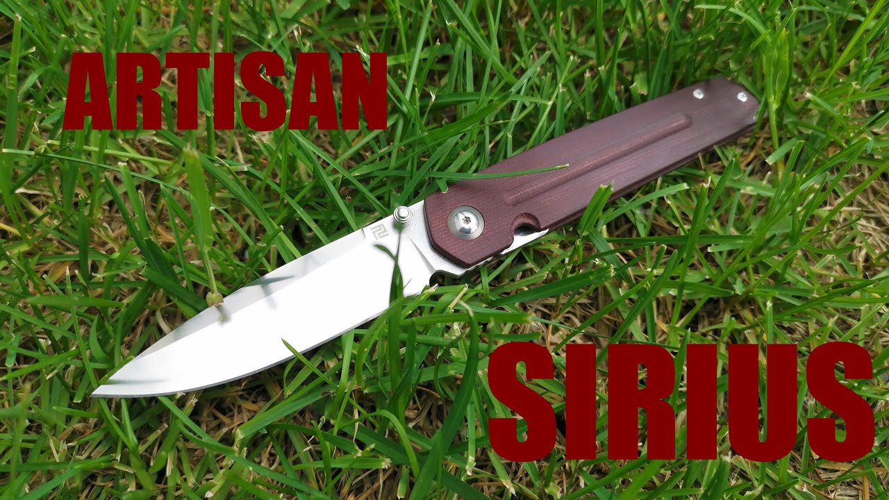 ARTISAN cutlery SIRIUS micarta. Разборка и краткий отзыв.