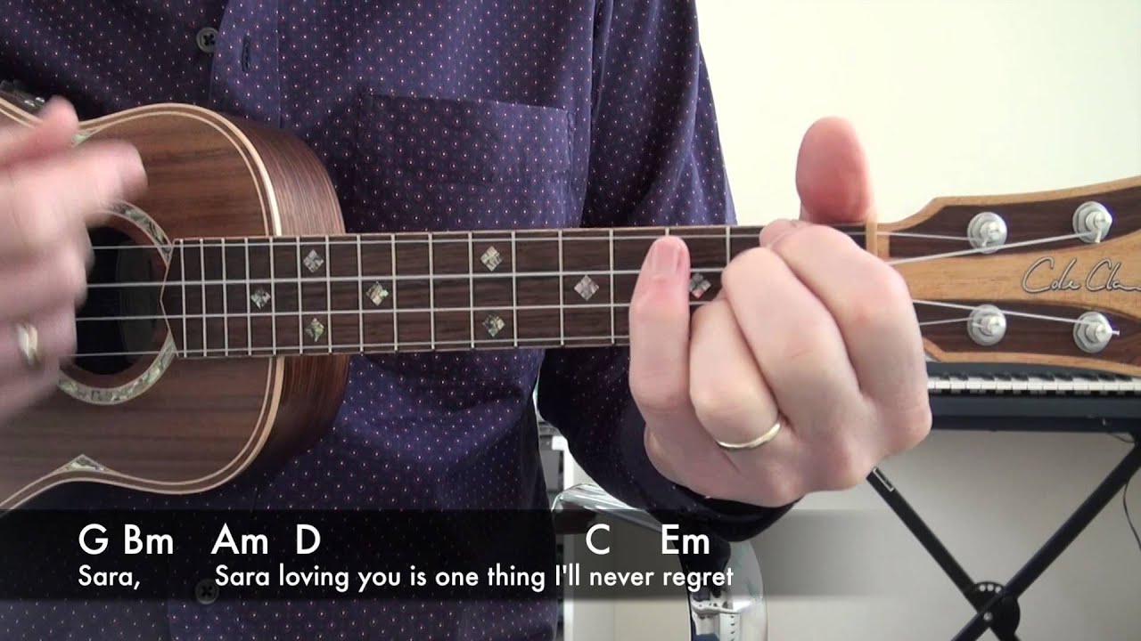 Sara - Bob Dylan cover with lyrics and chords