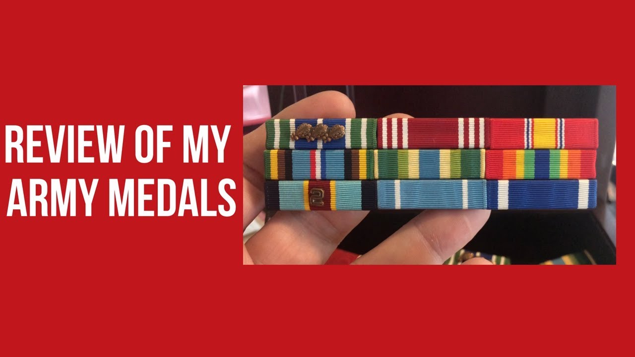 Let's review my #Military medals