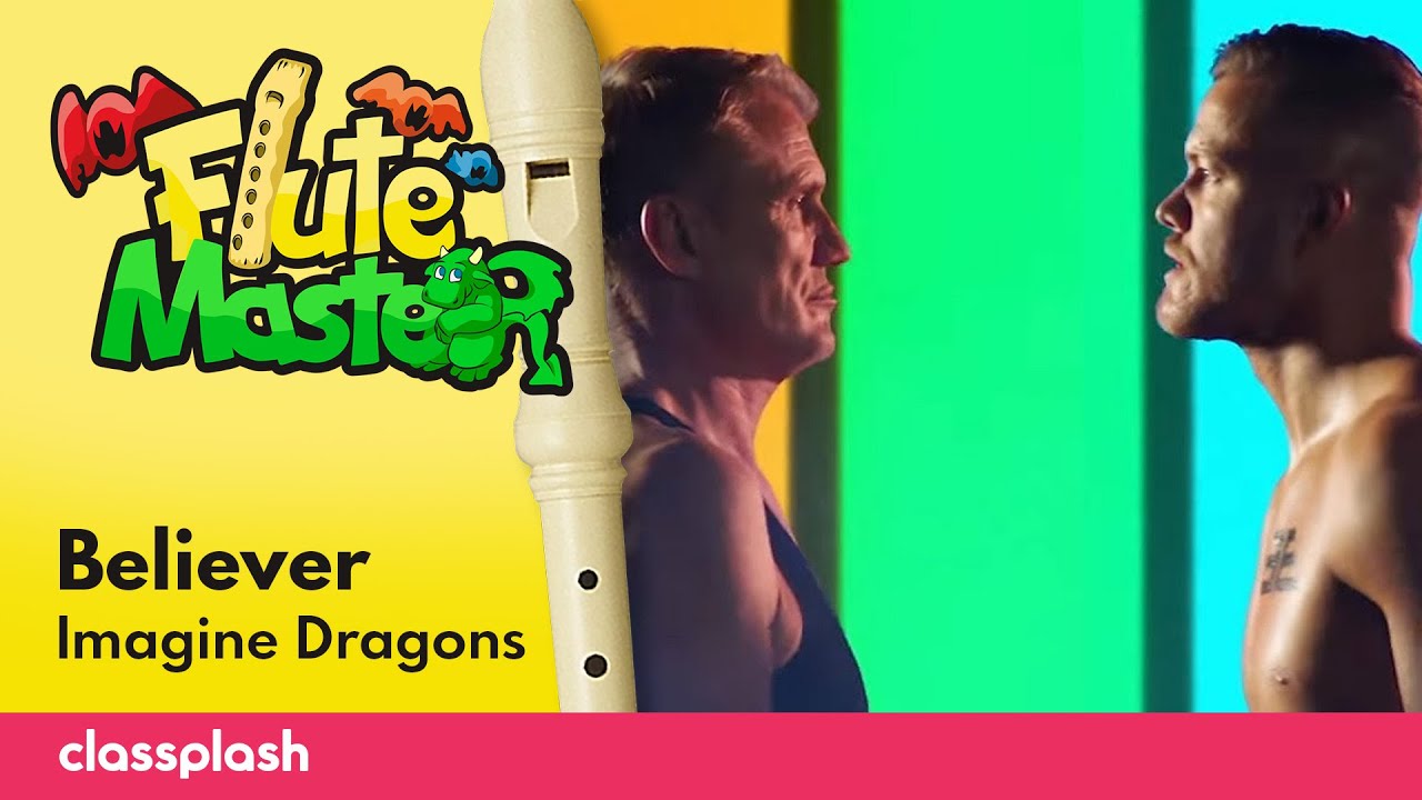 Believer  - Imagine Dragons | Recorder Lesson by Flute Master