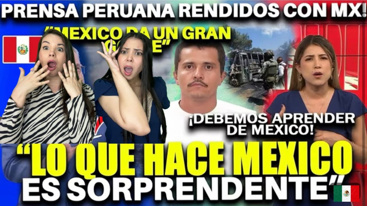 ¡PERÚ EN SHOCK! MÉXICO SACUDE A LATINOAMÉRICA CON LA ABATIDA DEL “MENCHO” | CUBANAS REACCIONAN