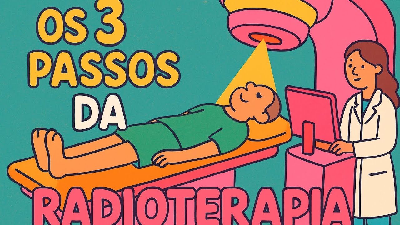 Os 3 passos da radioterapia!
