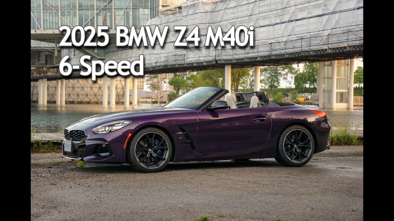 2025 BMW Z4 M40i 6 Speed - BMW's best gets even better!