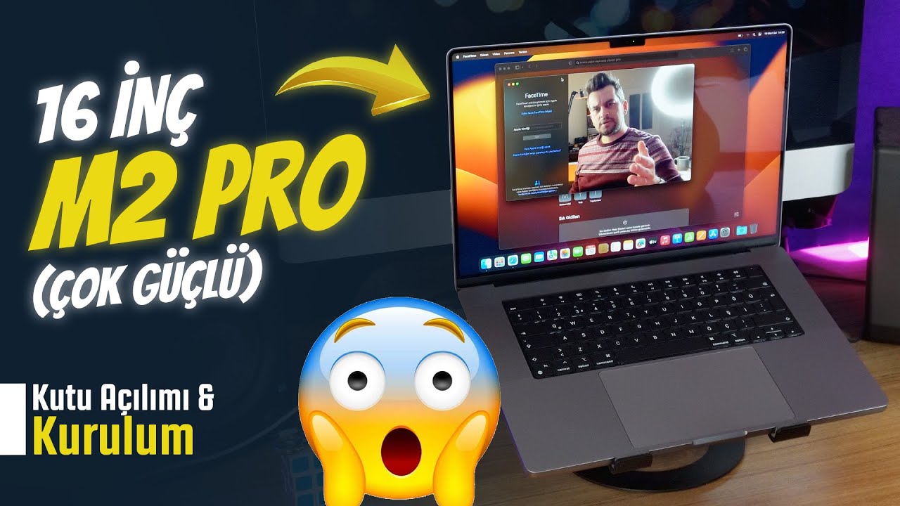 BUNU ALMALIYDIM! 16 inç M2 Pro Macbook Pro Kutu Açılışı ve İlk Kurulum #baytaha