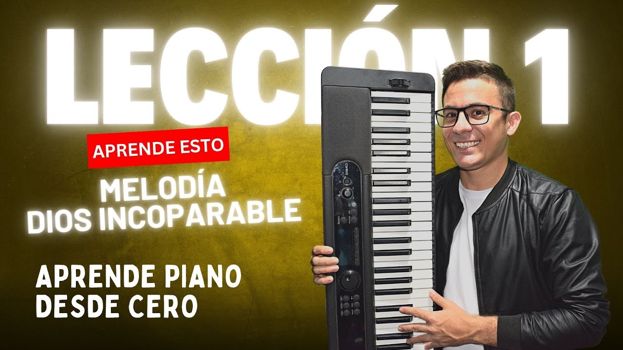 Tu primera melodía fácil en Do mayor – Lección de piano desde cero para principiantes