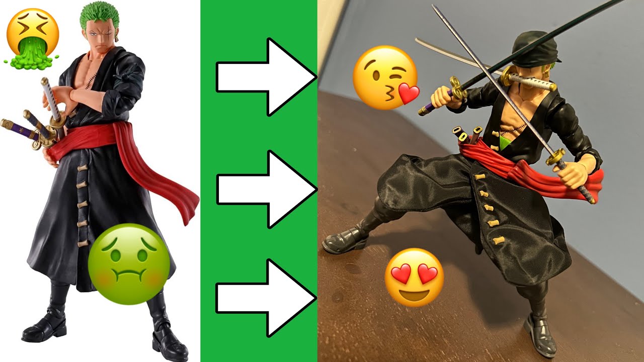 Saving Him From Disgrace! Upgrading S.H. Figuarts Roronora Zoro!