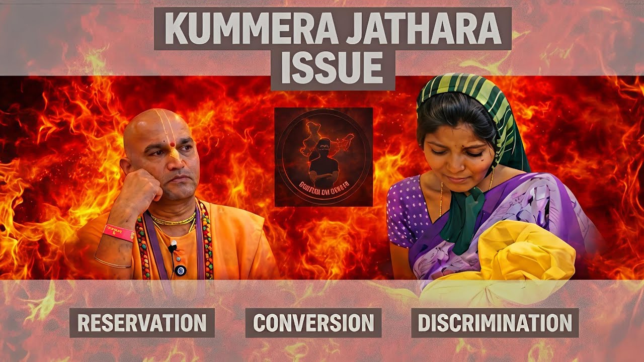 KUMMERA JATHARA ISSUE | RESERVATION | DISCRIMINATION | CONVERSION MAFIA. | Chinna Explains