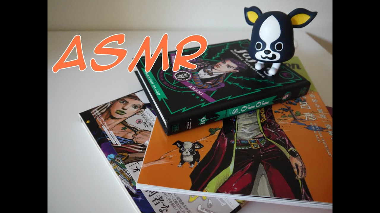 ASMR Art Book Show and Tell- Jojo's Bizarre Adventure