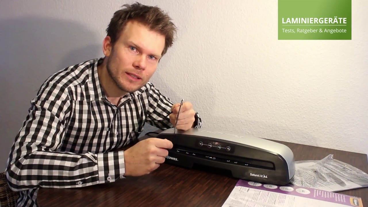 Test: Fellowes Saturn 3i A4 Laminiergerät