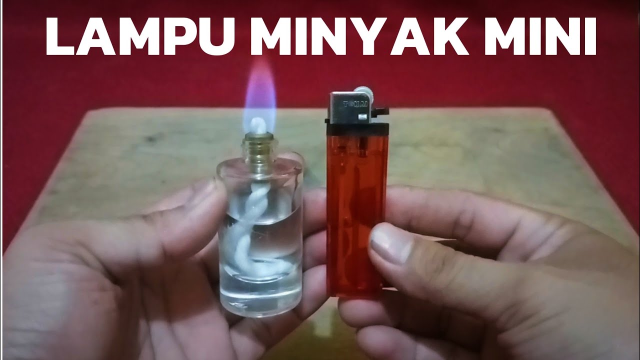 LUAR BIASA! SAYA MEMBUAT LAMPU MINYAK DARI BOTOL BEKAS 