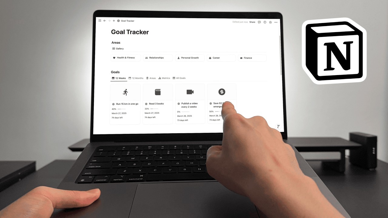 How to Plan Your Goals for 2025 using Notion