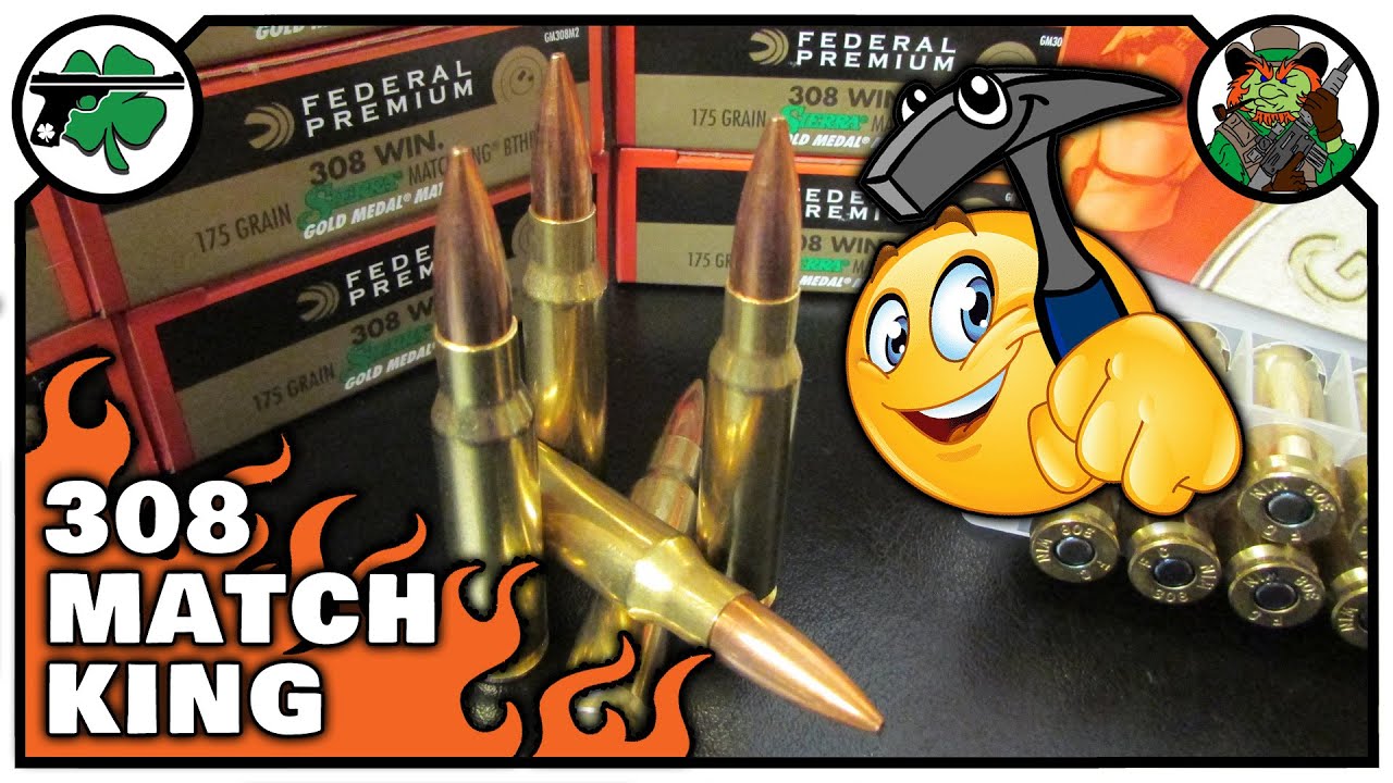308 Winchester 168 Grain Federal Gold Medal Match Deconstruction