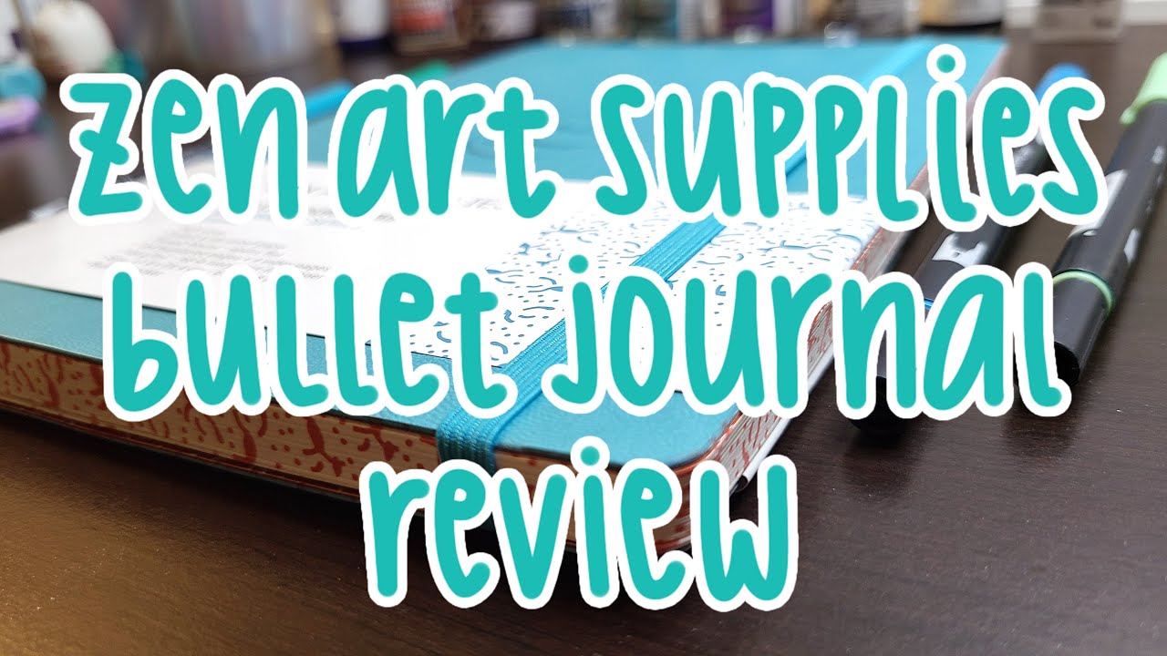 ･*.☆ZenART Bullet Journal Review☆.*･