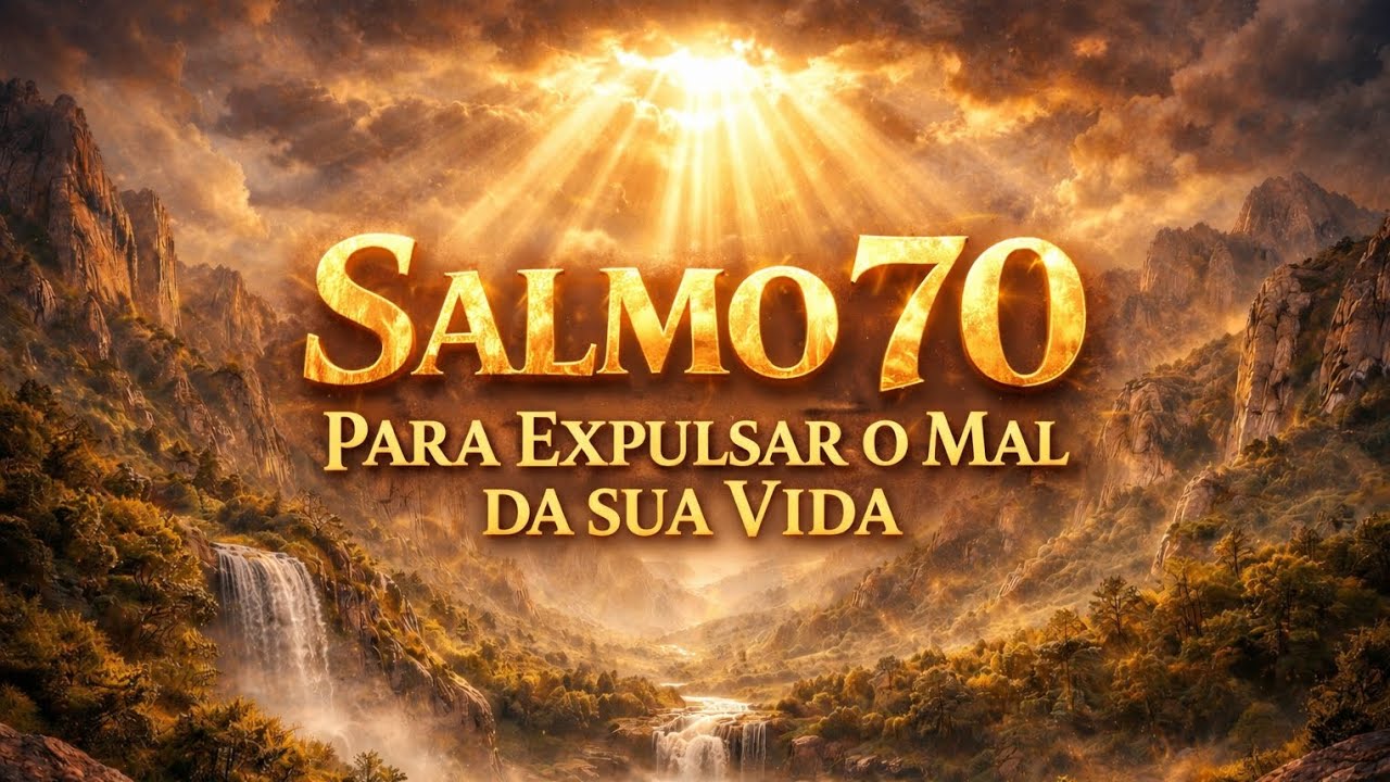Salmo 70 para expulsar o mal da sua vida e da sua casa 