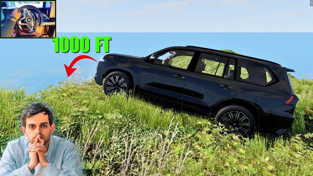 1000 FT CAR JUMP TEST 😱😱😈😈|| BEAMNG DRIVE!!