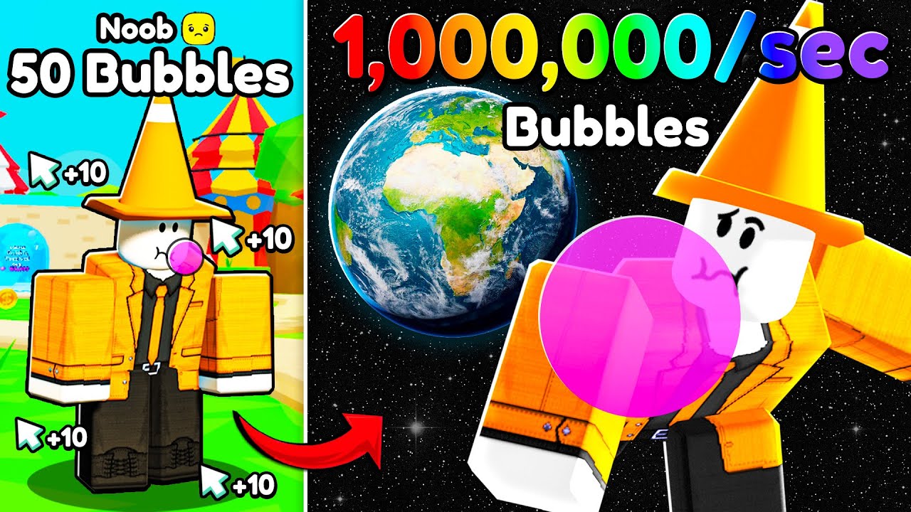 Я прошел путь от Нуба до Профи с OP PETS в Bubble Gum Simulator Infinity Roblox!