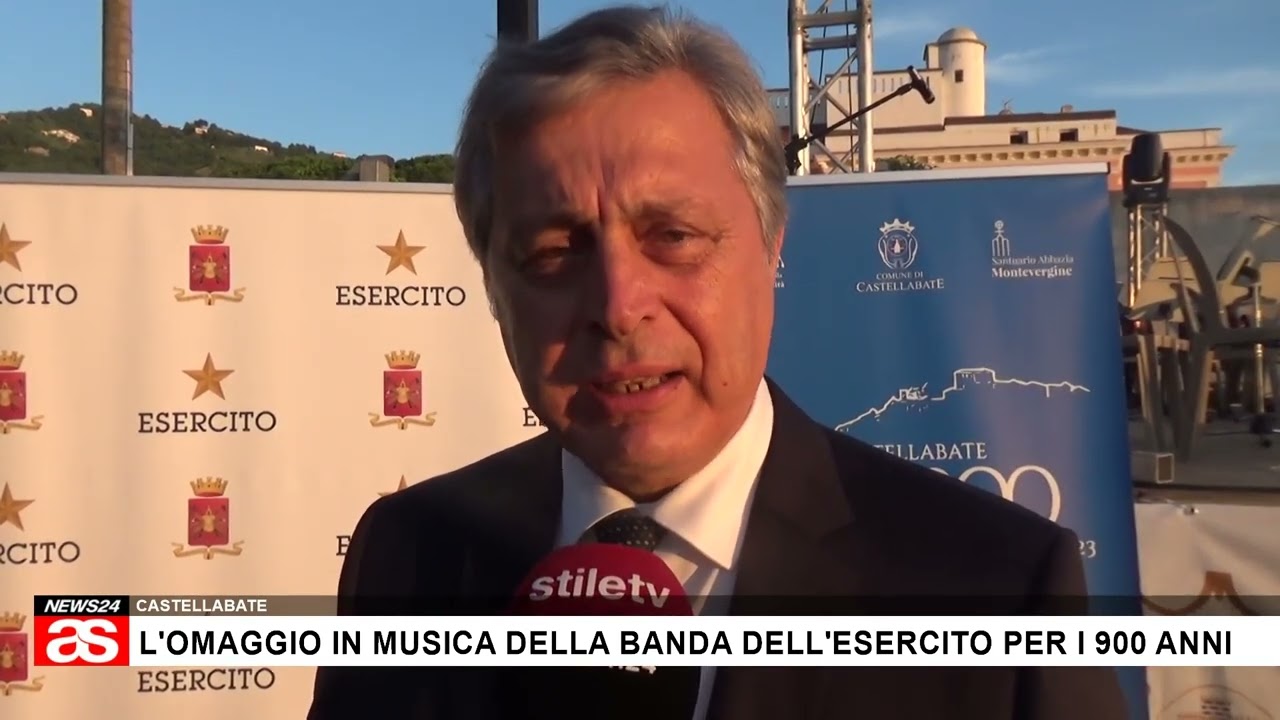 Santa Maria di Castellabate: concerto della Banda dell'Esercito