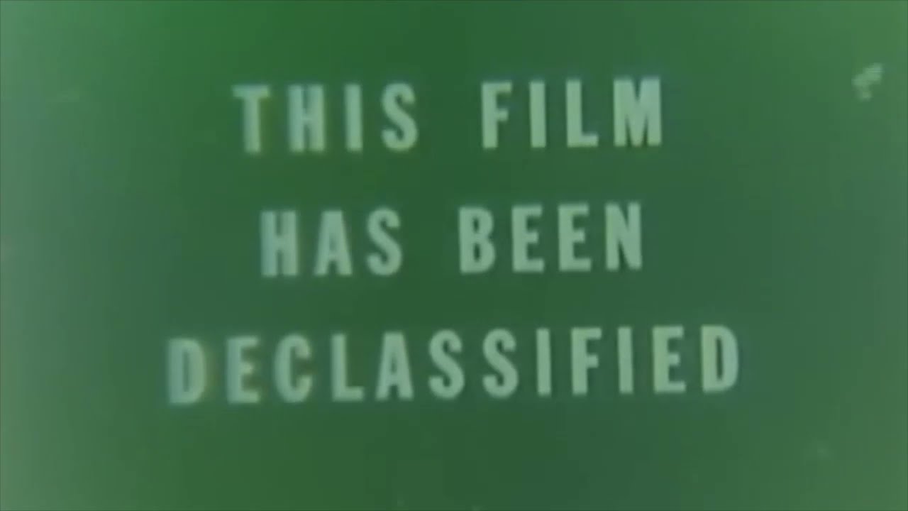 SAC Command Post Early Airborne Alert - Declassified USAF Film (1960)