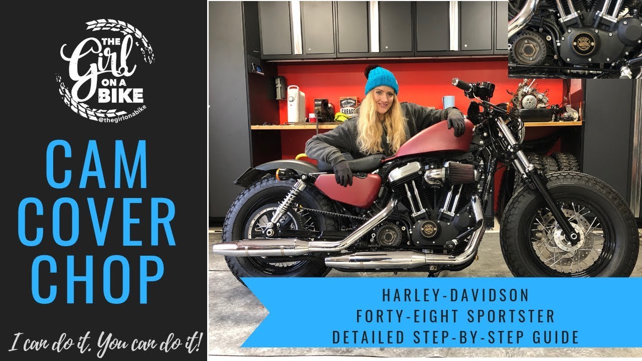 Видеоинструкция по кастомизации крышки распределительного вала Harley-Davidson Sportster