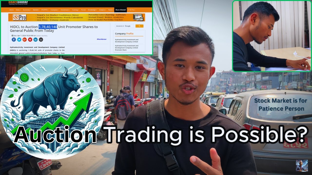 Live Bidding for Auction Shares in Nepal | Complete Process | NEPSE |