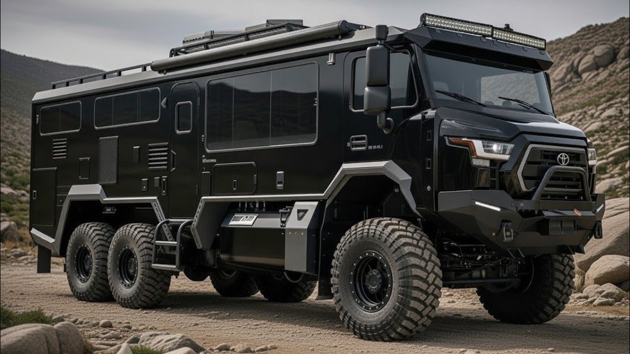 2027 Toyota 6x6 Ultra Luxury Expedition RV | Extreme Off-Road Concept Truck