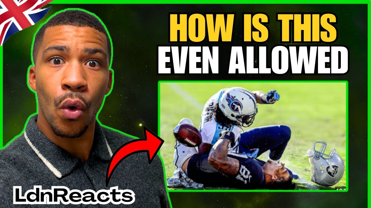 BRIT SOCCER FAN Reacts to Most Vicious Hits in NFL History | These hits are unbelievable!