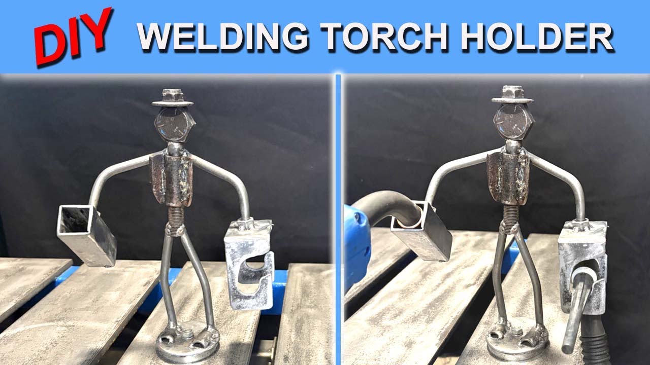 MIG gun & TIG torch Magnetic Holder DIY