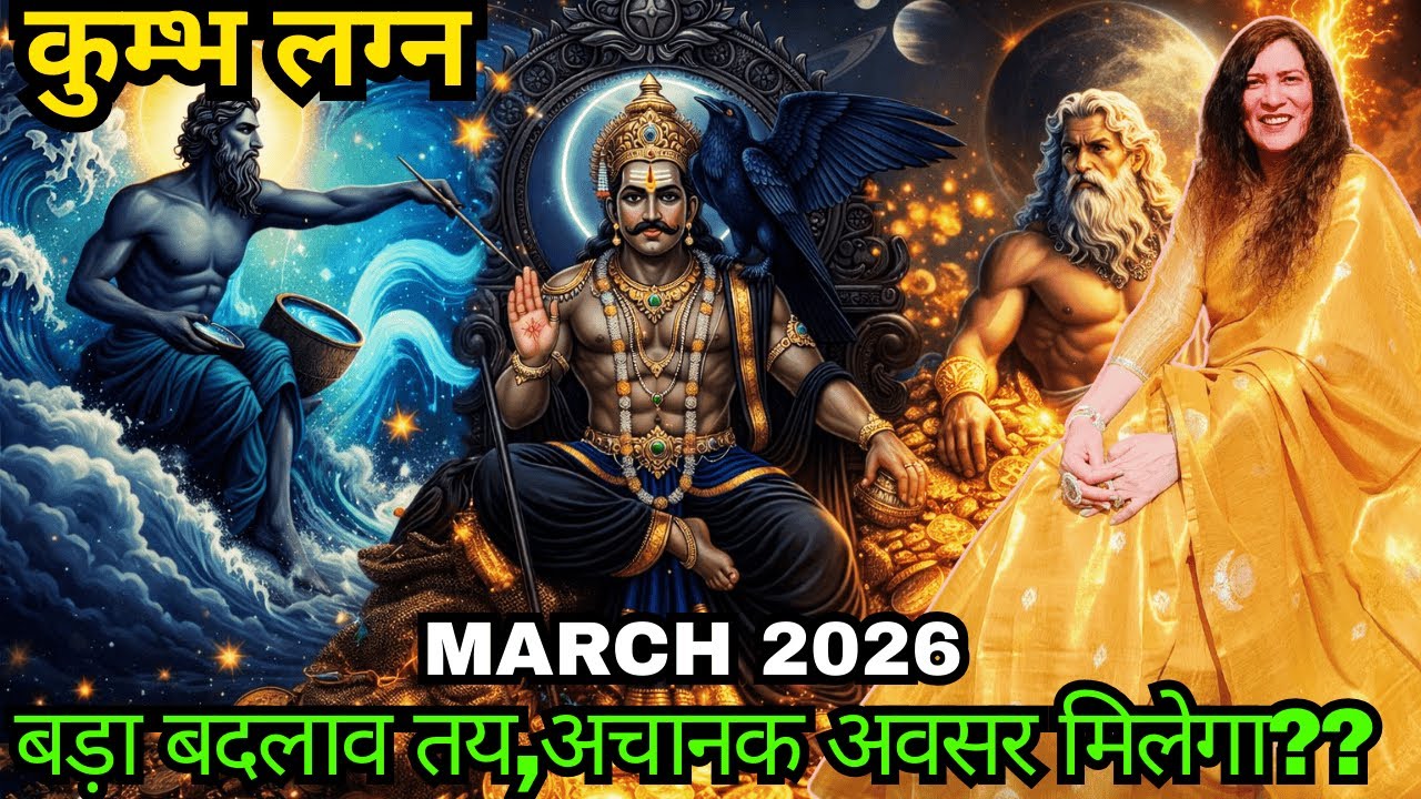 Kumbh/Aquarius MARCH 2026: Sudden CHANGE Aur BIG SUCCESS?? #astrology #aquarius