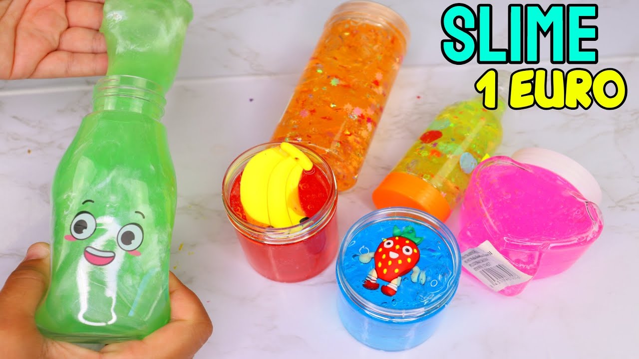 Apro SLIME da 1 EURO CINESI! COME SARANNO?