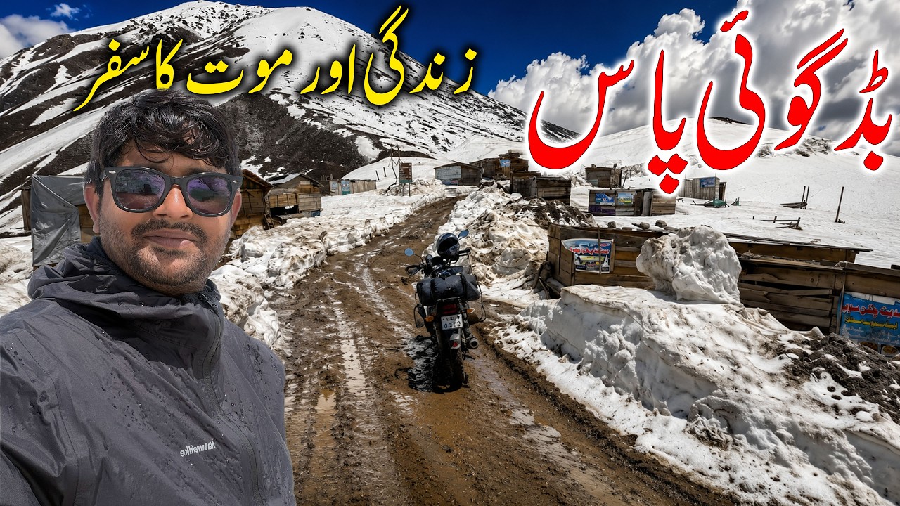 Crossing Badgoi Pass in a Snowstorm | Solo Ride from Kalam to Kumrat (2026) EP.06
