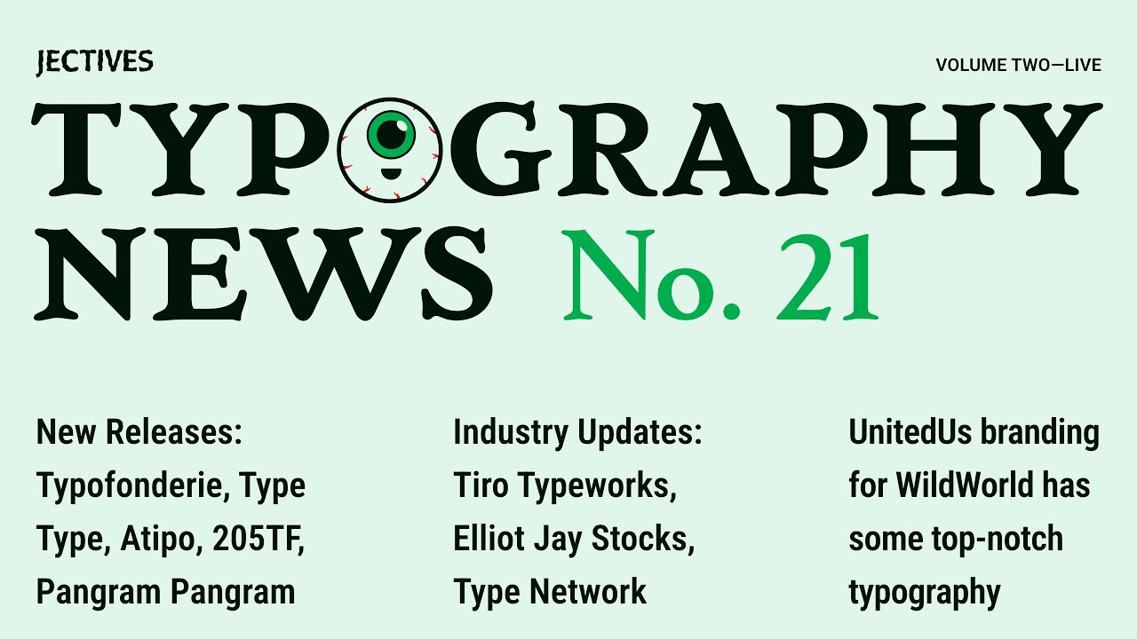 Typography News&trade; No. 21
