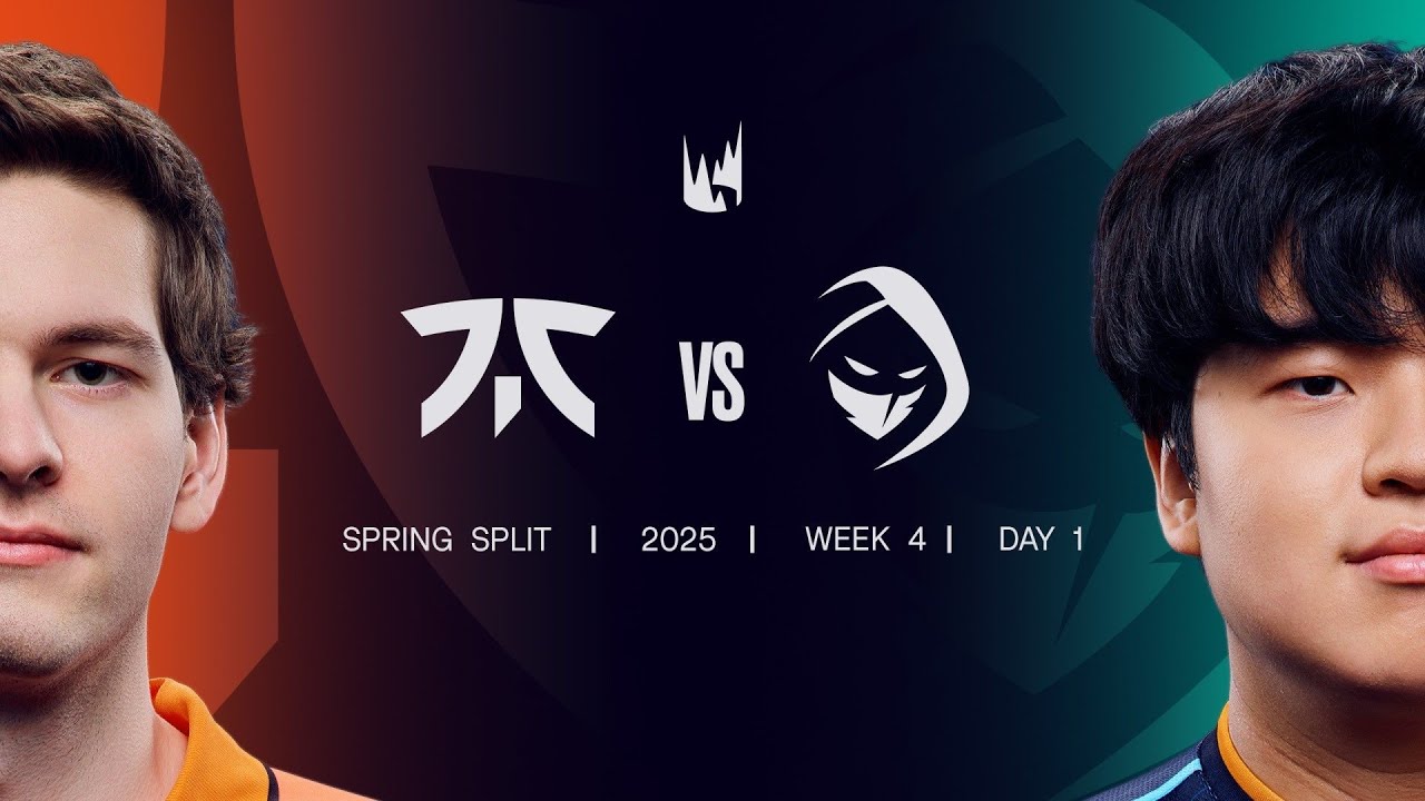 FNC v RGE | 2025 LEC Spring | Week 4 Day 1 | Fnatic vs. Rogue Game 2