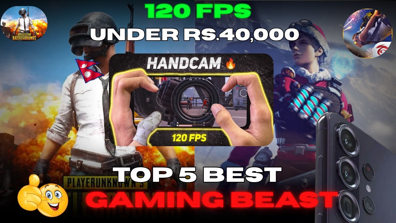 Top 5 best Gaming Smartphones under Rs.40,000 in Nepal