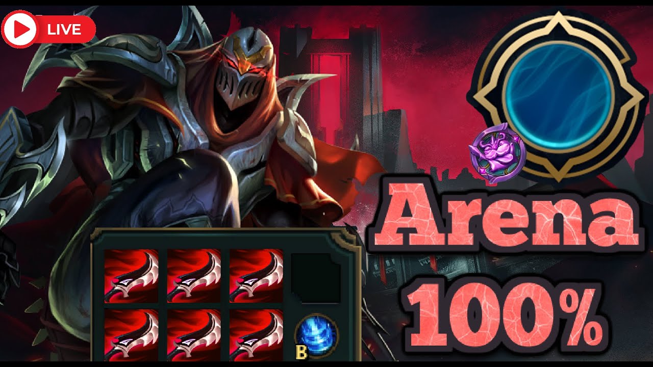 Win on every Champion in Arena! | League of legends Arena | LIVE
