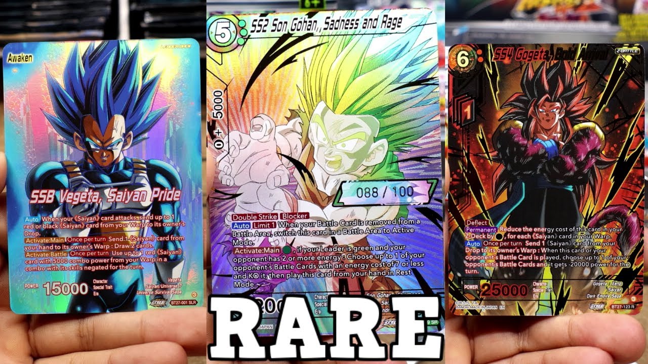 Only the Rarest Dragon Ball Cards Pulled… Final Value Will Shock You 💸(History of Z)