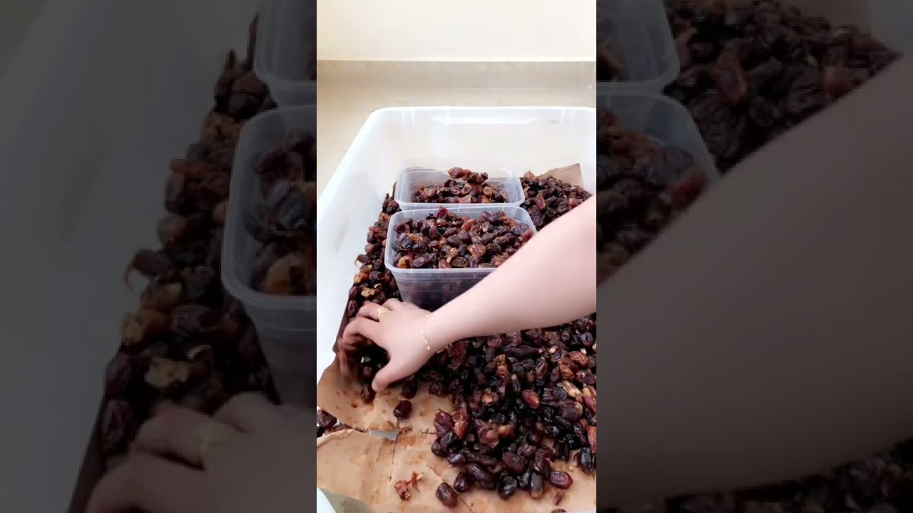 How to Clean and Dry Dates #senyorina #senyorina_reen